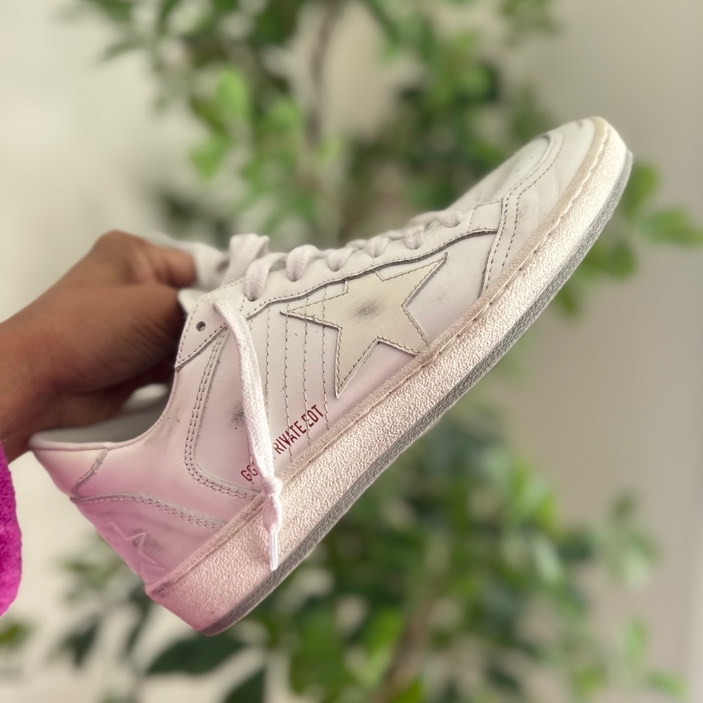 Golden Goose Ball Star White Private Edition